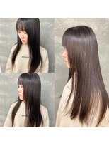 トゥージュ ベル(Toujours Belle)&nbsp;学生の王道・艶髪！髪質改善デザインストレート