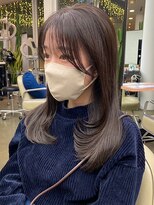 ディフィーノ 青山(DIFINO) 【DIFINO 青山】透明感ダークブラウン/ストレート