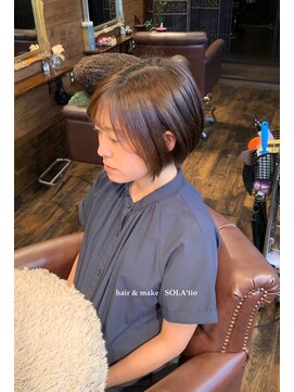 ソラティオ(SOLA'tio) ショートボブ