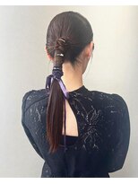 デイジー(Daisy)&nbsp;天神/大名/ヘアアレンジ/タイトアレンジ/リボン