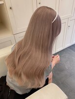 ベレーザ 渋谷(BELEZA)&nbsp;8312ブロンドミルクティーアッシュハイトーンカラーワンホンヘア