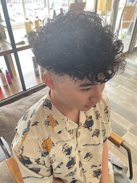 ノート ヘアーサロン(NOTE HAIR SALON) フェード×スペインカール