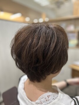 エルフォート(L.FORT) くせ毛を活かしたショートヘア