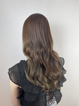 ヘアデザイン アンジェロカフェ(Hair Design Angelo cafe) ツヤ感アッシュベージュ