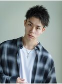 ナチュラルアップバングショート