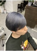 ブリーチ２回必須！シルバーアッシュ！