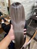 【プラチナ水素Tr】顔周りカット＋髪質改善ULTOWA ＋Quickマッサージ(新宿)