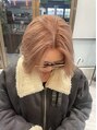 アグ ヘアー ウェイン 山形若宮店(Agu hair wain) ピンクベージュ(ブリーチあり)