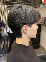 ジュンヌオム リンカラン(Jeune Homme LINGKARAN) フェザーショート×センターパート