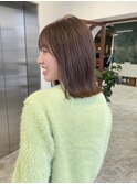 ラベンダーベージュ 柔らかカラー 春カラー☆