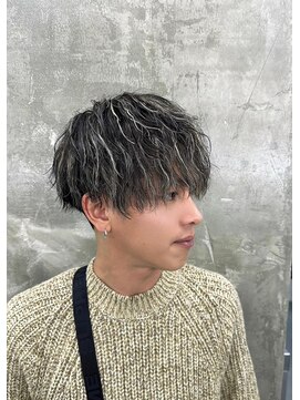 メンズサロン キング 枚方店(Men’s salon K!ng) 波巻きツイストスパイラルパーマ/フェザーパーマ/眉毛/メンズ