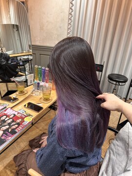 エレン 新百合ヶ丘店(ELEN) 【インナーカラーでかわいく！】ラベンダーカラー