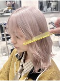 ピンクベージュラベンダーミルクティーチェリーブラウン