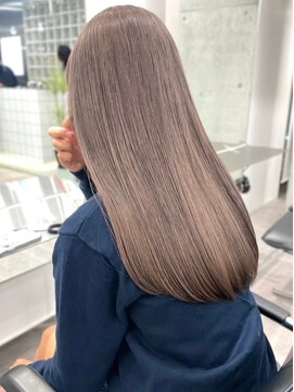 カラースタンド(COLOR STAND) ミルクティーベージュカラーケアブリーチダブルカラー佐賀カラー