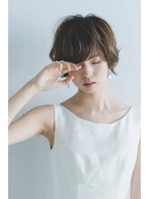 アズヘアー 北野田店(A'z hair)&nbsp;丸みと品を兼ねた大人可愛いショートボブ