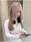 夏に大人気カラー/ピンクベージュ