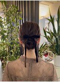 ヘアセット/ヘアアレンジ/結婚式参列ヘア