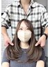 内巻きレイヤーカット&艶カラー&TOKIOトリートメント