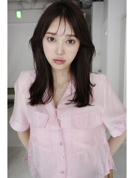 ジュール 銀座(Joule) 銀座/銀座駅/韓国/レイヤーカット/顔周り/前髪カット/ストレート