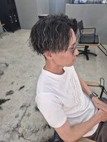 ウォーク(woke)&nbsp;メンズパーマ＋メッシュ