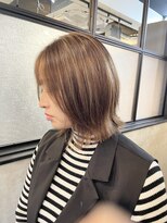 ジェルム ヘアーワークス(germe hair works)&nbsp;くびれレイヤーボブ