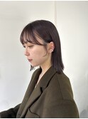 "CHIHIRO" ピンクラベンダー 艶カラー