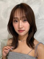 クレア(CLAIRE by GRAPEVINE) モテくびれヘア/ウォームブラウン