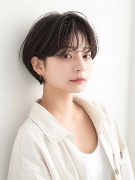 メロ 恵比寿(melo) 大人ミディアムレイヤー 白髪ぼかし 脱白髪染め 30代40代50代