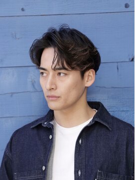 HARBOR　メンズ/メンズサロン/メンズパーマ【ハーバー】【4/1NEW OPEN(予定)】 ラルフカール／フェザーパーマ/センターパート