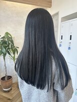 プリンプ トータルビューティ(PRIMP.total beauty) アイスグレー ワンカラー 暗髪 ブルーブラック