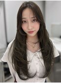 レイヤーカットイメチェンヘアスタイルミディアムレイヤー