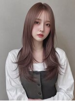 レア 新越谷(LEA) 柔らかくびれレイヤー × ピンクベージュ