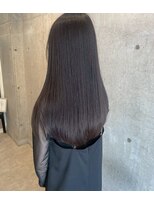 ロッカ(ROCCA) 艶ストレート×ブルーブラック