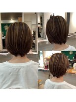 ヘアー ボニータ(hair bonita)&nbsp;#ハイライト＃インナーカラー＃白髪ぼかし＃ブリーチ