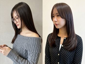 マグサロンギャラリー(Mag salon gallery)の写真/髪質改善カラーが得意なサロン◇柔らかな色味x艶髪を叶える一人一人の肌色に合わせた特別レシピ♪髪質改善