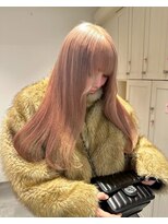 ベレーザ 川越(Beleza)&nbsp;ba16985_ピンクベージュハイトーンカラー透明感ワンホンヘア艶髪
