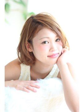 ヘアサロン ティファレス(Hair Salon TIPHARETH) ピュアな愛されヘアーに！シフォンボブ