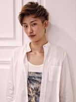 シェア 梅田 バイ ケーツー(SHARE 梅田 by k-two)&nbsp;外国人風MEN'S HAIRかりあげUPバングスタイルメンズカット/30代