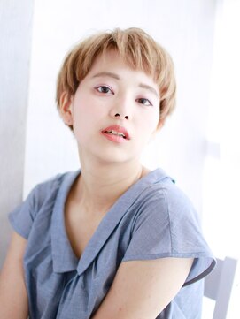 ナル 白山神社参道通り店(nalu) 切り込んだショートバング