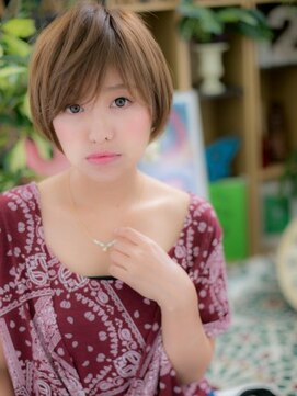 カバーヘア ブリス 川口(COVER HAIR bliss) ★眼差しcute ! サラツヤ小顔マッシュショート★0!