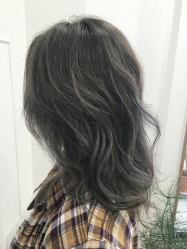 リードヘアーバイバンプ(Lead Hair by vamp) 【Lead Hair】ダークアッシュハイライト3(サイドスタイル)
