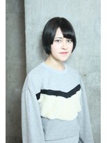 サロンドミルク 原宿(salon de MiLK)&nbsp;【salon de MiLK 原宿】ショートボブ×グレージュ