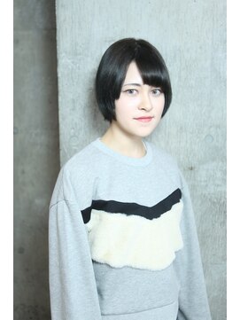 サロンドミルク 原宿(salon de MiLK) 【salon de MiLK 原宿】ショートボブ×グレージュ