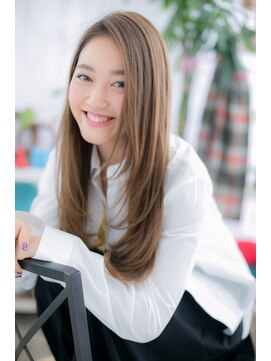 ヘアアンドビューティー ミック(Hair & Beauty miq) 縦長フォルムの小顔見せLong a(miq阿佐ヶ谷)