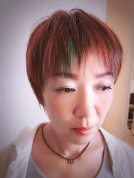 ヴァンカウンシル 大府店(VAN COUNCIL) ボーイッシュショート ユニコーン風カラー