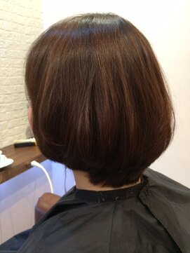 ヘアー サロン アットシュシュ(Hair Salon At'shushu) あくまで自然な縮毛矯正~ボブ編~
