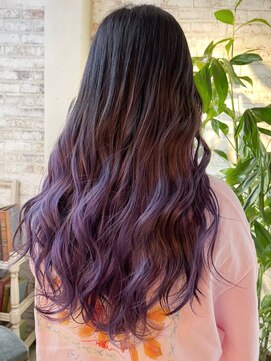 リアンバイアリュール(Lian by Allure) 《Lian by Allure》畠山 貴子 バイオレットグラデーション