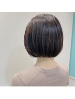 ミニボブ　シルエット美人ボブ