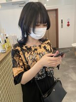 ルヴェルヘアー(Revel hair)&nbsp;マッシュウルフ×インナーカラー