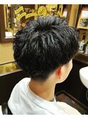 ツーブロックアップバンク